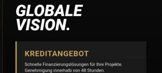Schnelles und sicheres Kreditangebot