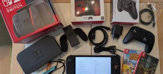 Nintendo Switch 2 mit 2 Spielen und Pro Controller - 4